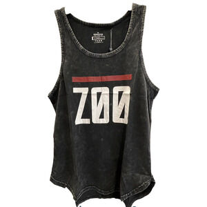 Raw Gear Men's Black Zoo Tank Top ~ Size Small ~ RG320 By Bradley Martyn ✨NEW✨